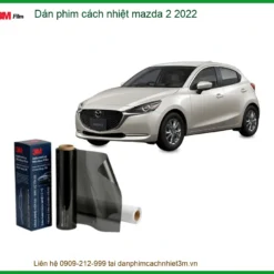 Dán phim cách nhiệt Mazda 2 2022 - Địa Chỉ Lắp Đặt Chính Hãng TPHCM