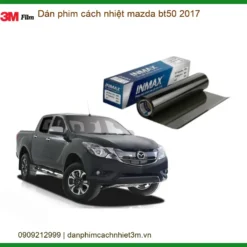 Dán Phim Cách Nhiệt 3M Mazda BT50 2017 - Trung Tâm Thi Công Chính Hãng Uy Tín TPHCM
