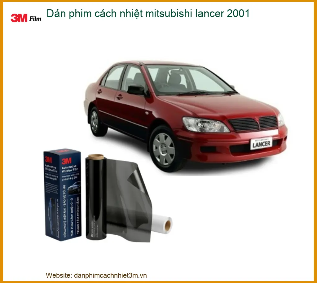 Dán Phim Cách Nhiệt 3M Mitsubishi Lancer 2001 - Trung Tâm Lắp Đặt Uy Tín TPHCM