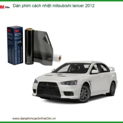 Dán Phim Cách Nhiệt Mitsubishi Lancer 2012 - Trung Tâm Lắp Đặt Chính Hãng TPHCM