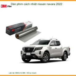 Dán Phim Cách Nhiệt Nissan Navara 2022 - Nơi Lắp Đặt Uy Tín TPHCM