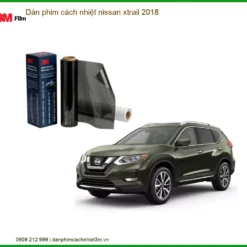Dán Phim Cách Nhiệt Nissan X-Trail 2018 - Địa Chỉ Lắp Đặt Chính Hãng TPHCM