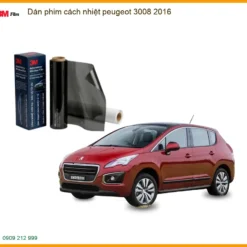 Dán Phim Cách Nhiệt Peugeot 3008 2016 - Trung Tâm Thi Công Chính Hãng TPHCM
