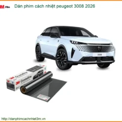 Dán Phim Cách Nhiệt Peugeot 3008 2026 - Trung Tâm Thi Công Chính Hãng TPHCM