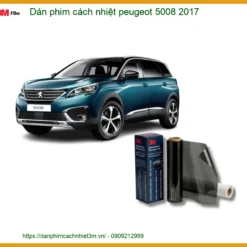Dán Phim Cách Nhiệt Peugeot 5008 2017 - Trung Tâm Lắp Đặt Uy Tín TPHCM