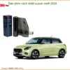 Dán Phim Cách Nhiệt Suzuki Swift 2024 - Địa Chỉ Lắp Đặt Chính Hãng TPHCM