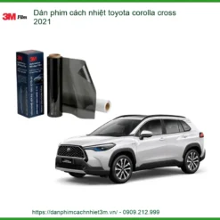 Dán Phim Cách Nhiệt Toyota Corolla Cross 2021 - Trung Tâm Thi Công Uy Tín TPHCM