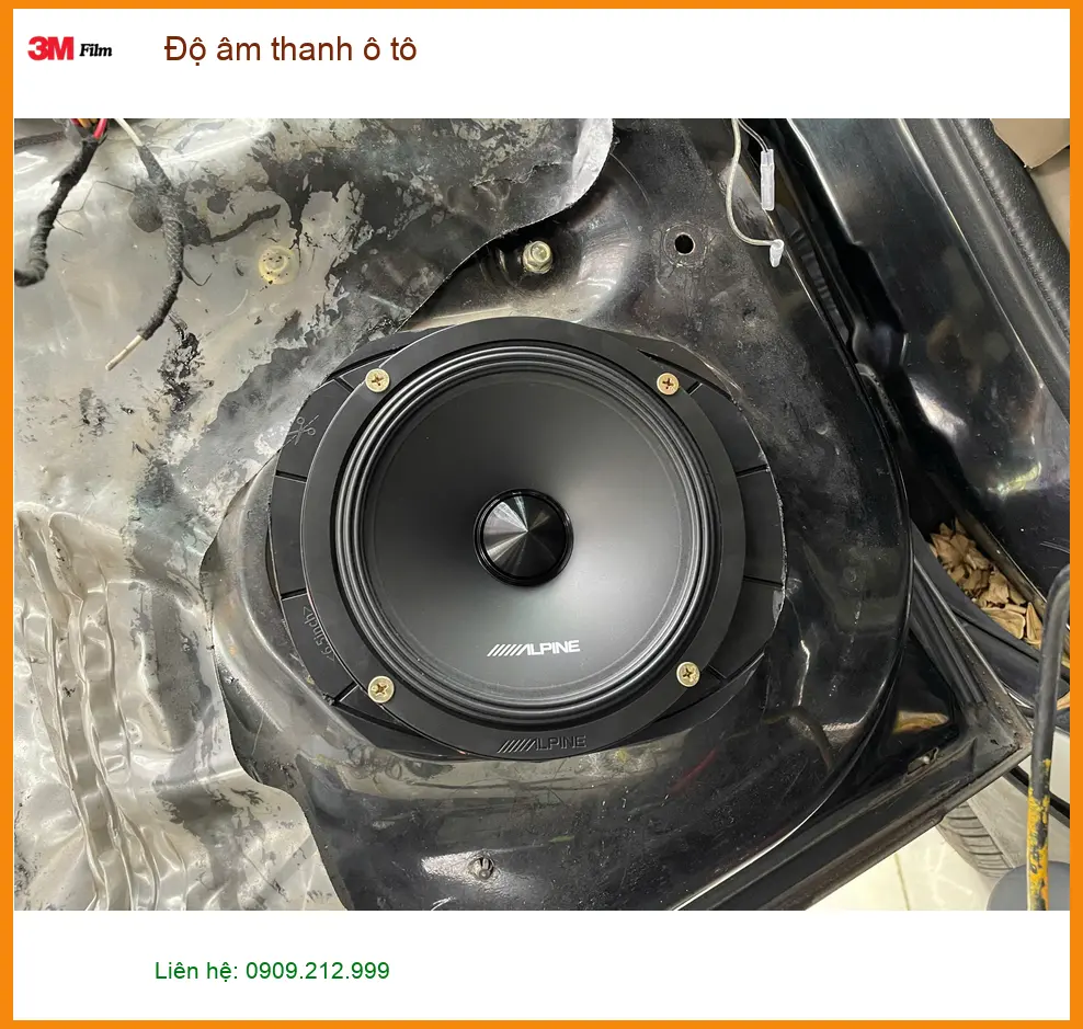 Chị Mai độ âm thanh ô tô Toyota Camry tại Quận Gò Vấp để âm nhạc sống động hơn ảnh thực tế 4