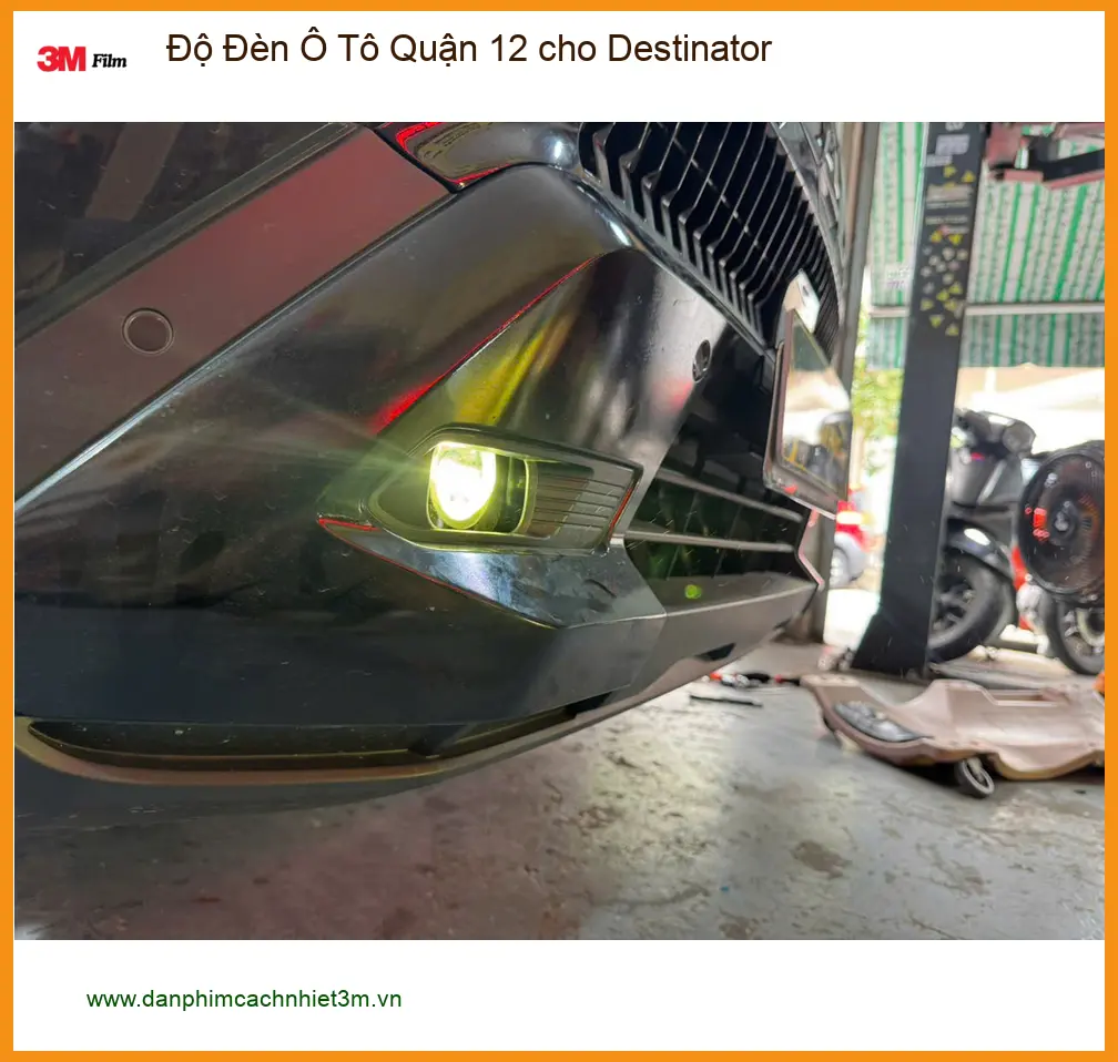 Anh Tú độ đèn ô tô cho Hyundai Creta tại Quận 12 vì đèn zin không đủ sáng ảnh thực tế 2