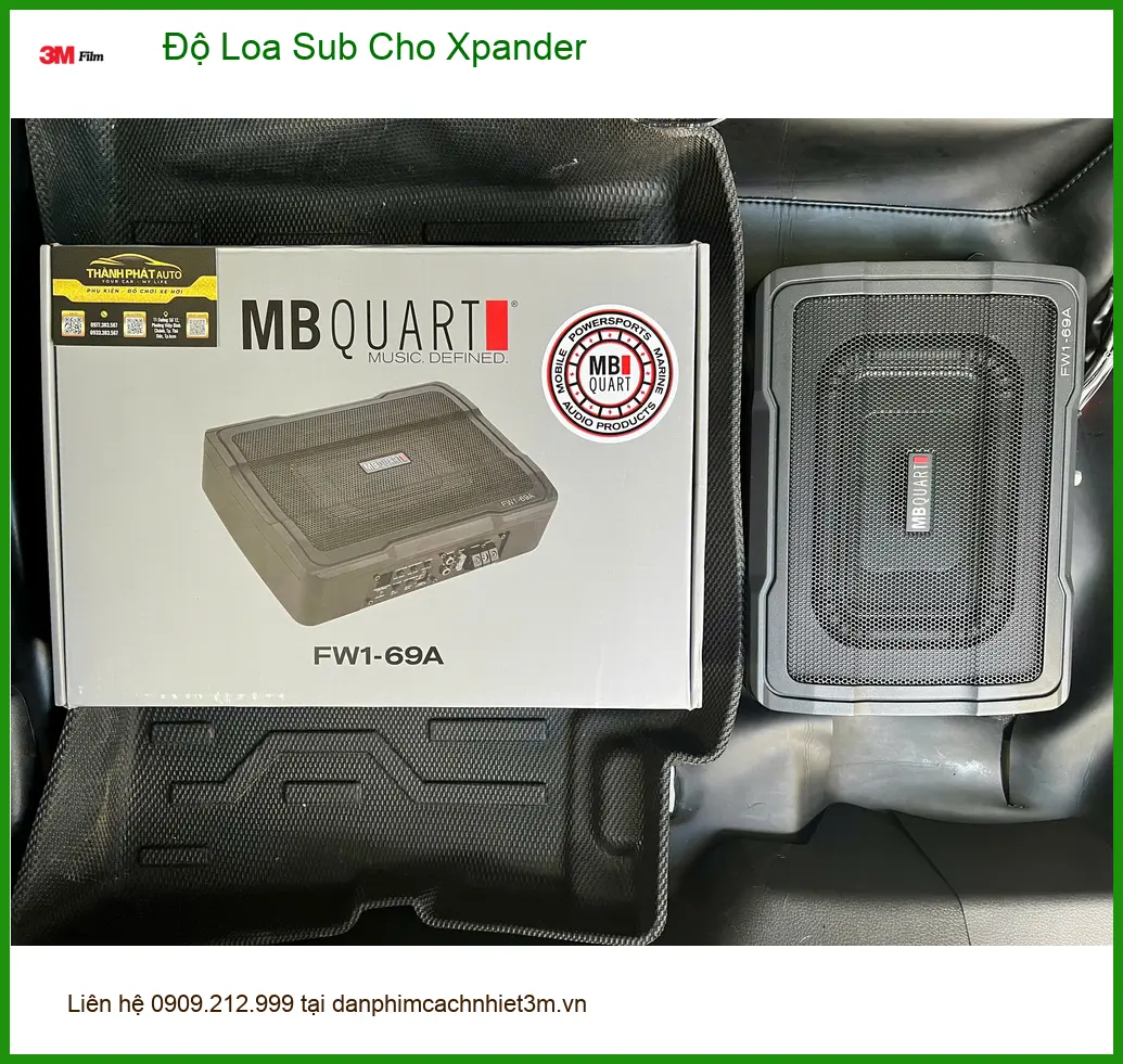 Anh Tùng độ Loa Sub cho Xpander tại Quận Thủ Đức để nghe nhạc hay hơn