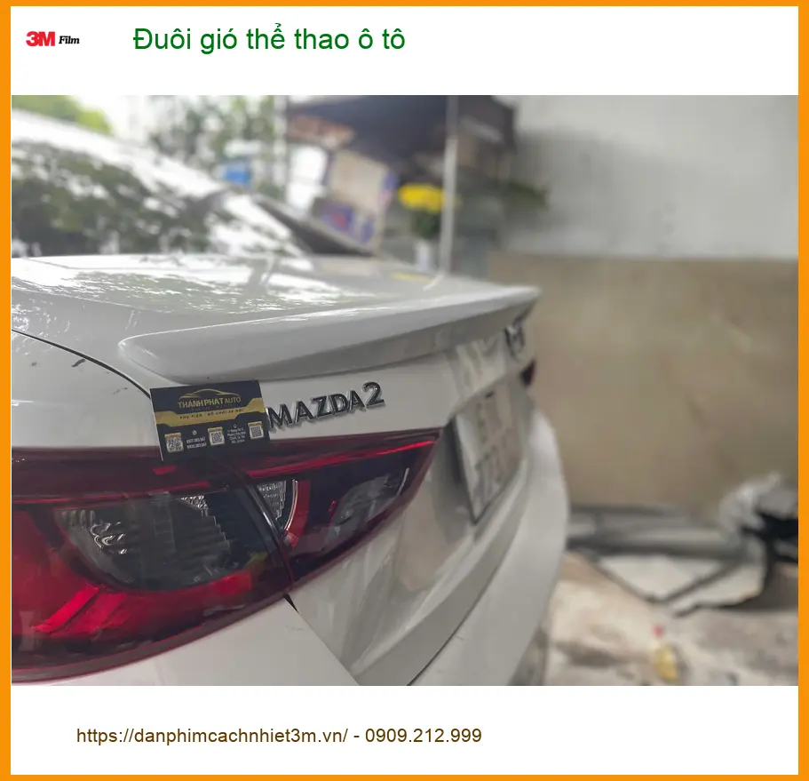 Anh Vĩnh lắp đuôi gió thể thao ô tô VinFast Lux A2.0 Quận Phú Nhuận ảnh thực tế 2