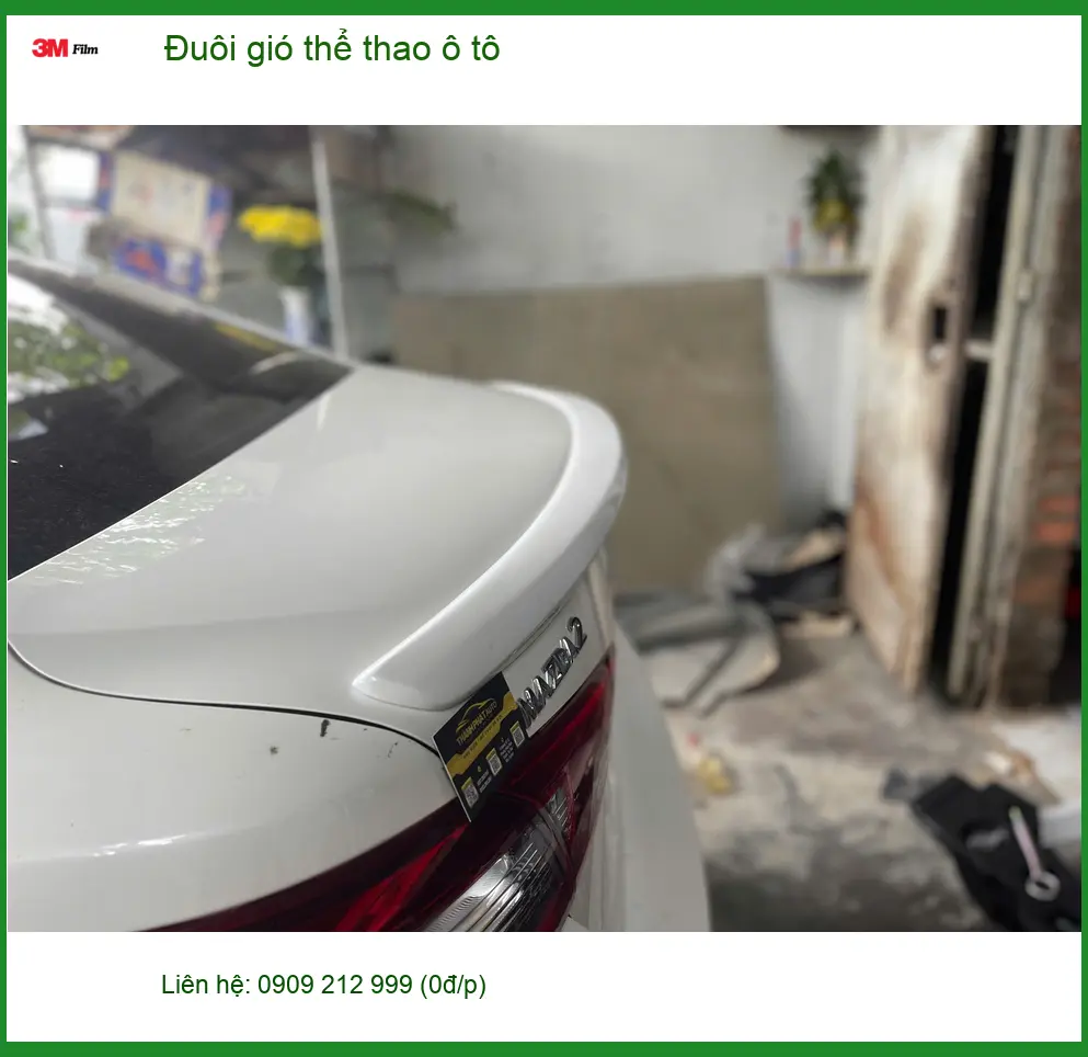 Anh Vĩnh lắp đuôi gió thể thao ô tô VinFast Lux A2.0 Quận Phú Nhuận ảnh thực tế 4