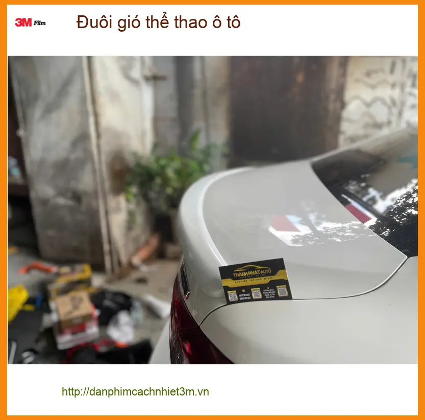 Anh Vĩnh lắp đuôi gió thể thao ô tô VinFast Lux A2.0 Quận Phú Nhuận ảnh thực tế 5