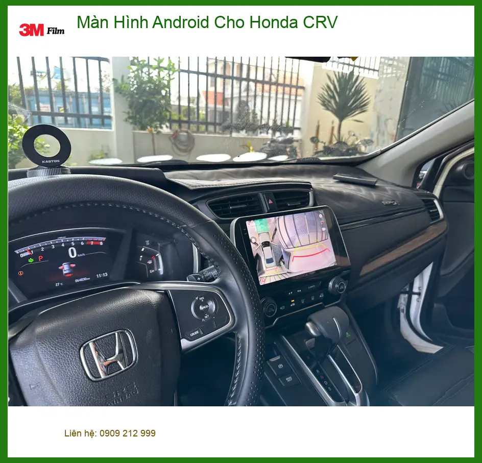 Anh Khang nâng cấp Màn Hình Android Honda CRV tại Quận 12 ảnh thực tế 2