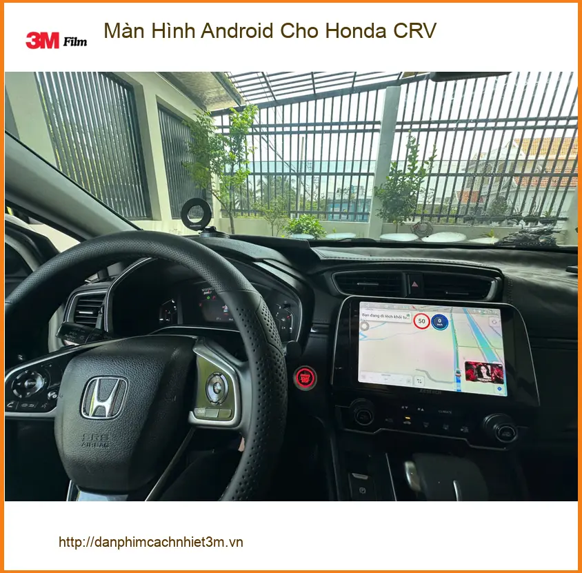 Anh Khang nâng cấp Màn Hình Android Honda CRV tại Quận 12 ảnh thực tế 5