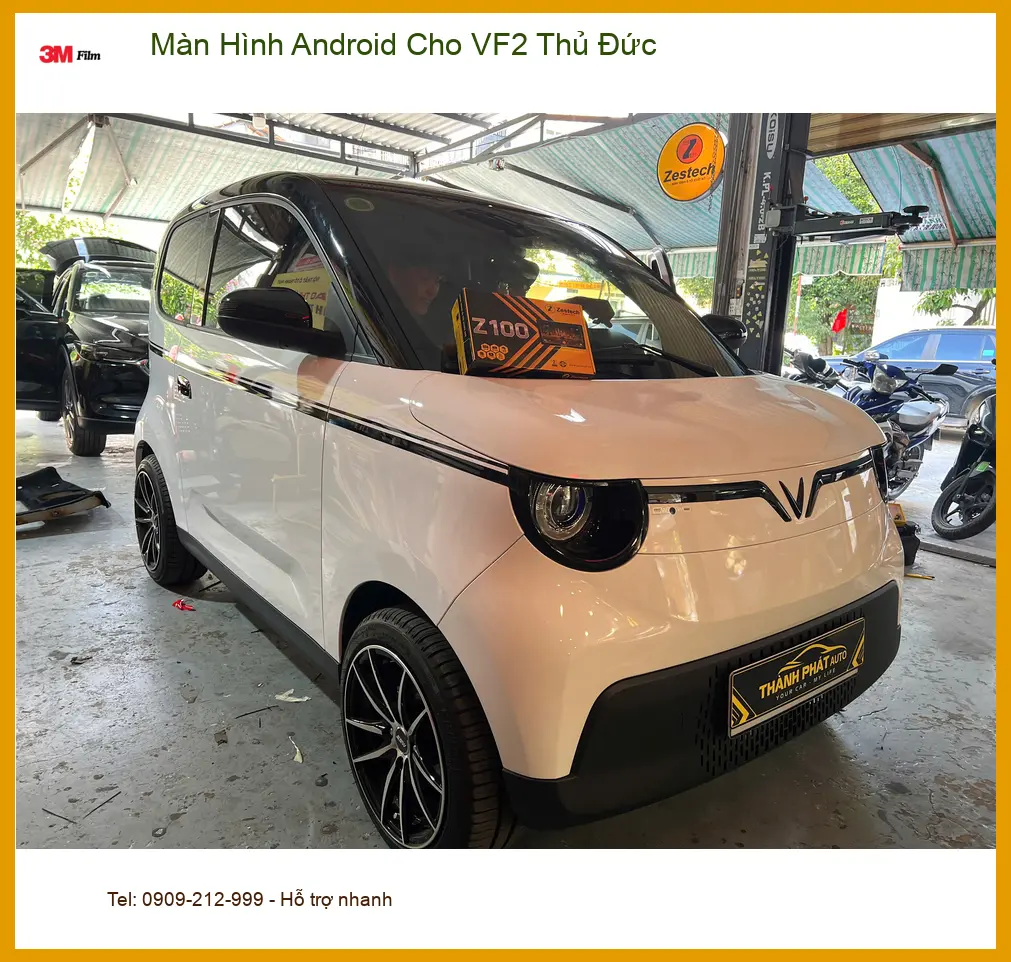 Anh Minh nâng cấp Màn Hình Android cho VinFast VF2 ở Thủ Đức ảnh thực tế 3