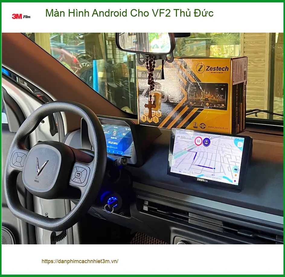 Anh Minh nâng cấp Màn Hình Android cho VinFast VF2 ở Thủ Đức ảnh thực tế 5