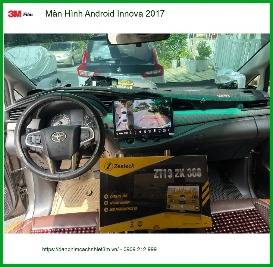 Anh Minh lắp Màn Hình Android Innova 2017 tại Quận 9 để giải trí tốt hơn ảnh thực tế 3