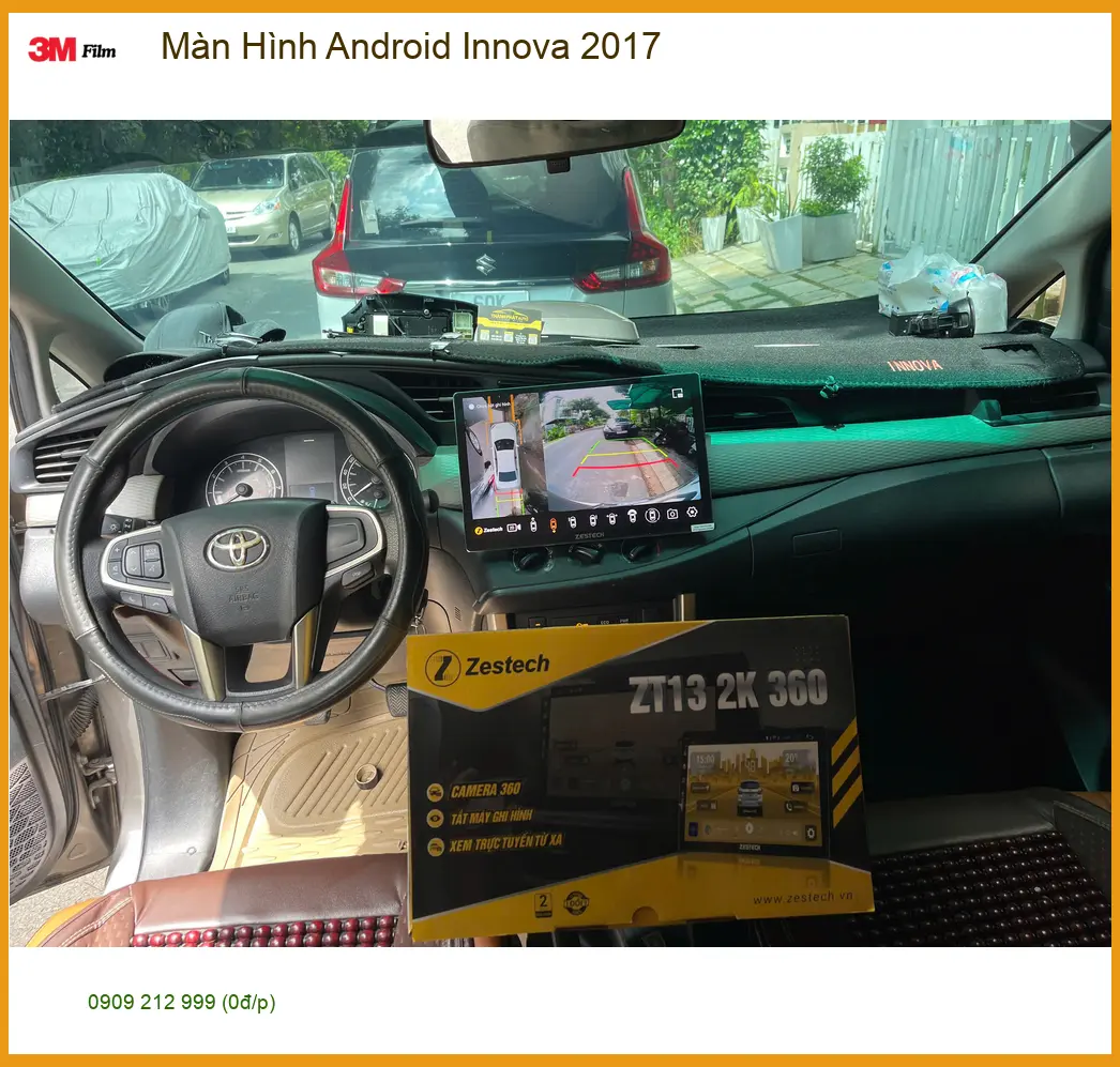 Anh Minh lắp Màn Hình Android Innova 2017 tại Quận 9 để giải trí tốt hơn ảnh thực tế 4