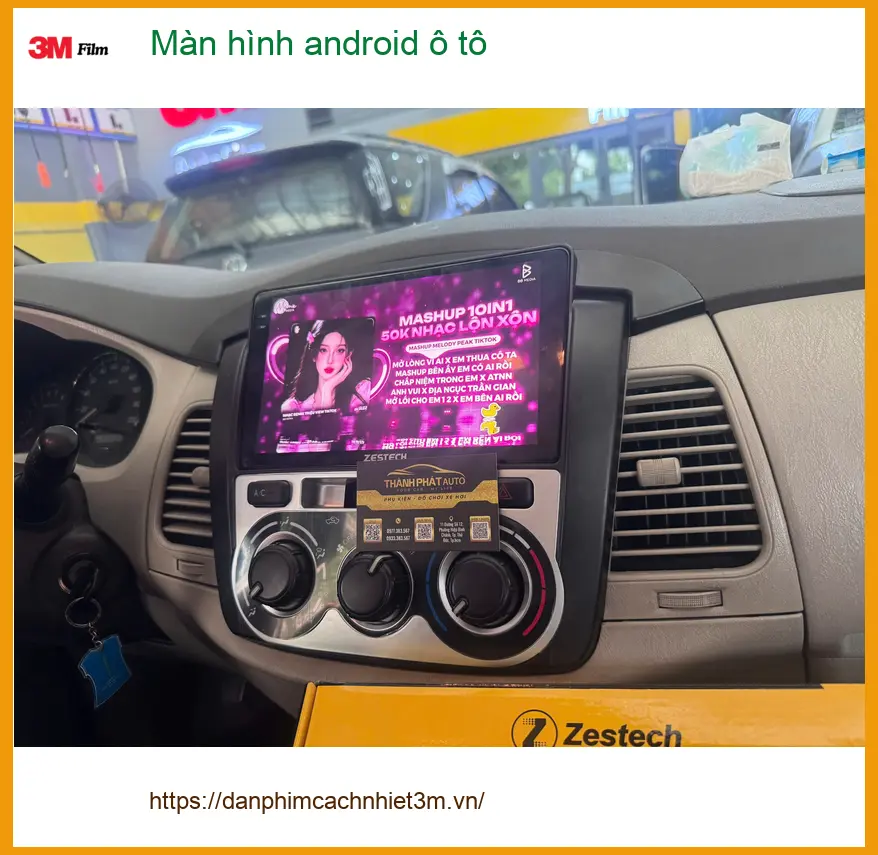 Chị Thảo lắp màn hình Android ô tô cho Hyundai Creta tại Bình Chánh để nâng cao trải nghiệm giải trí ảnh thực tế 2