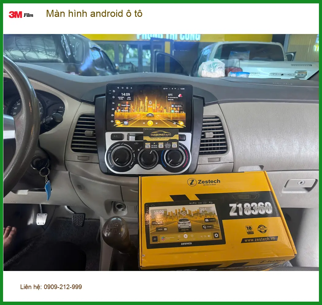 Chị Thảo lắp màn hình Android ô tô cho Hyundai Creta tại Bình Chánh để nâng cao trải nghiệm giải trí ảnh thực tế 5