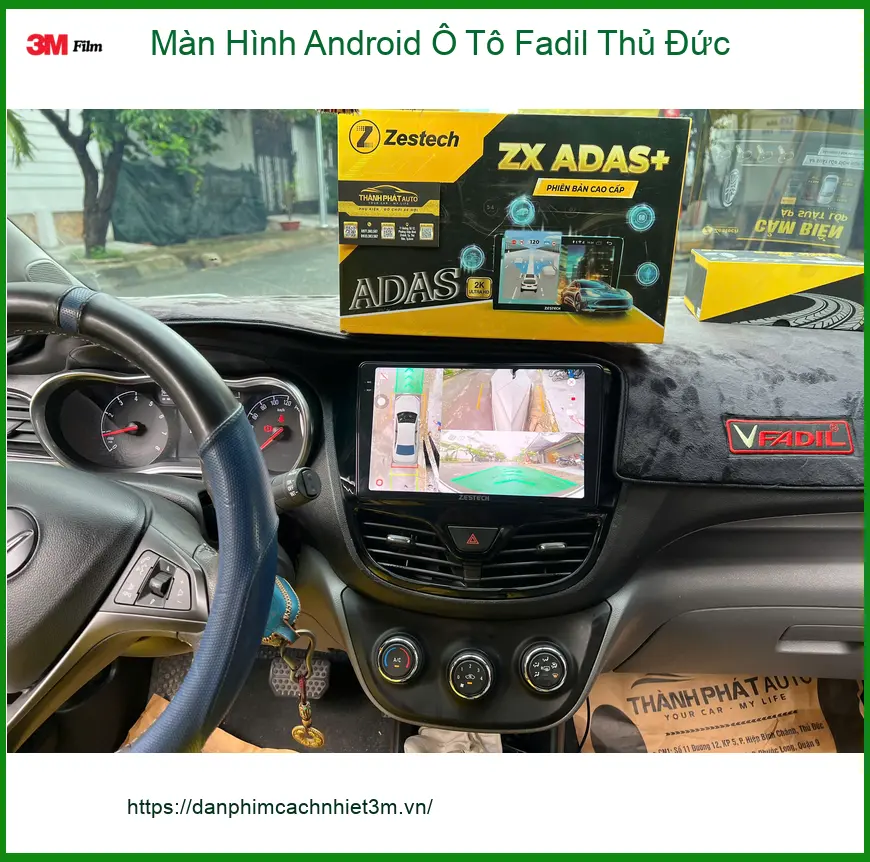 Chị Thảo lắp Màn Hình Android Ô Tô Fadil tại Thủ Đức để xe tiện nghi hơn
