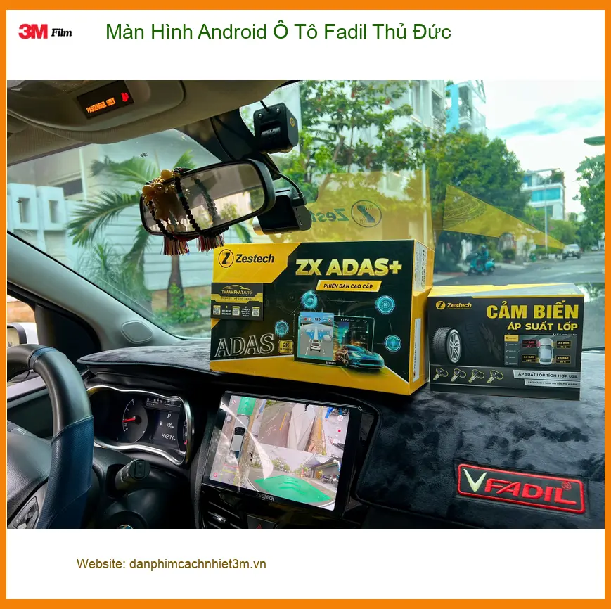 Chị Thảo lắp Màn Hình Android Ô Tô Fadil tại Thủ Đức để xe tiện nghi hơn ảnh thực tế 2