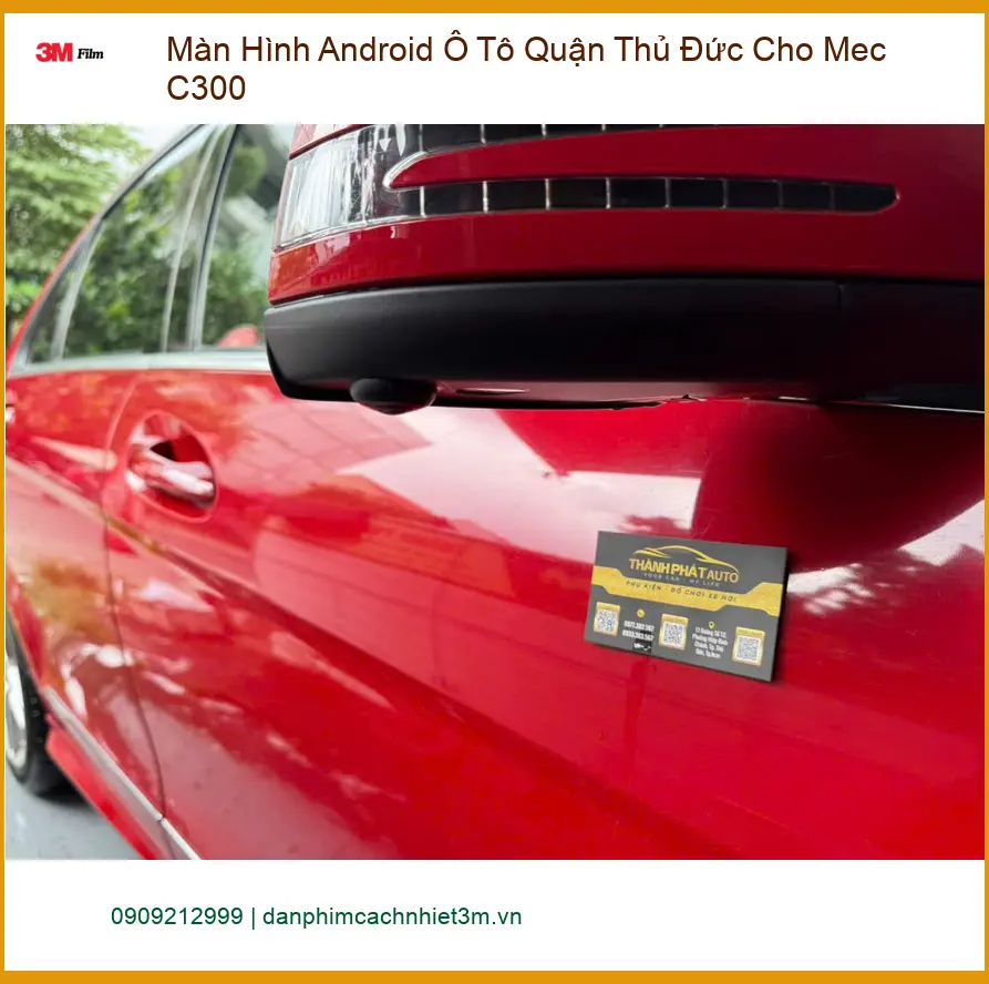 Chị Kiều nâng cấp Màn Hình Android Ô Tô cho Mec C300 tại Quận Thủ Đức ảnh thực tế 2