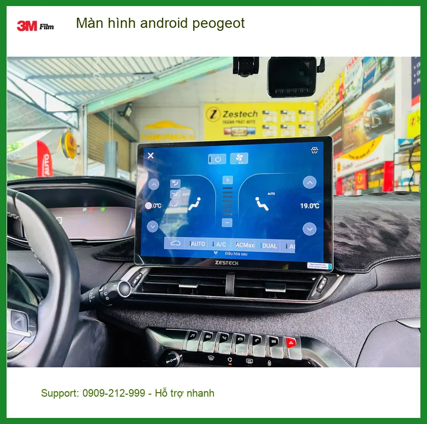 Anh Tùng lắp màn hình Android Peugeot 3008 tại Quận Gò Vấp trải nghiệm công nghệ ảnh thực tế 3