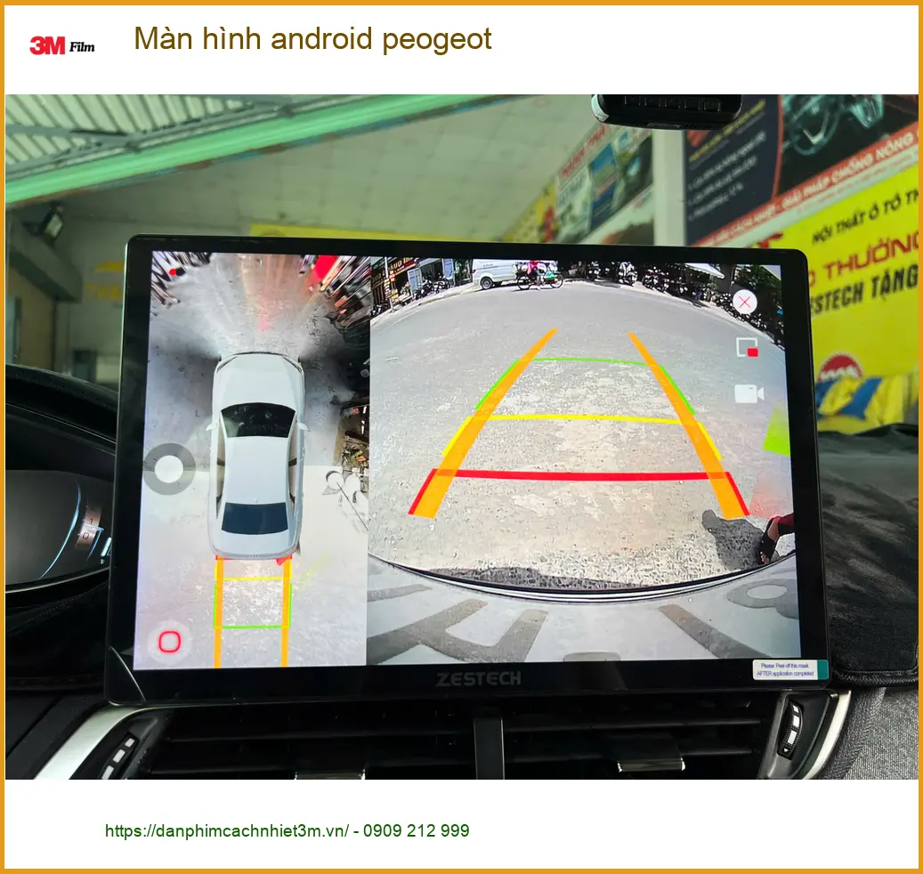 Anh Tùng lắp màn hình Android Peugeot 3008 tại Quận Gò Vấp trải nghiệm công nghệ ảnh thực tế 4