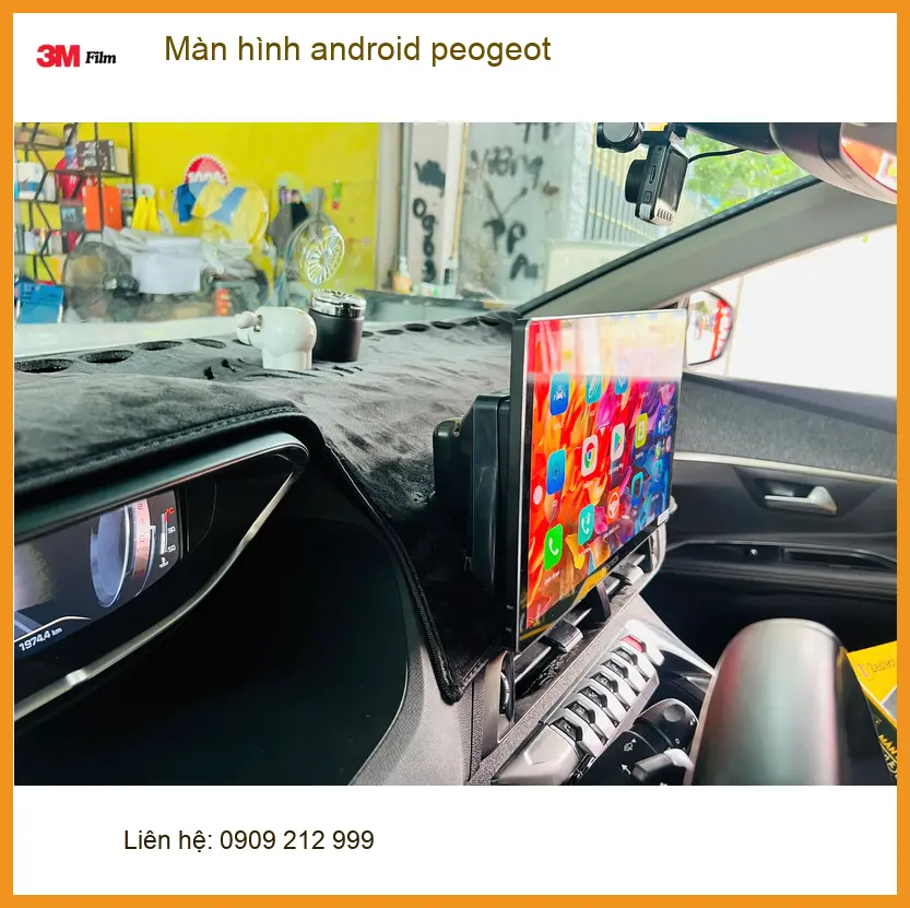 Anh Tùng lắp màn hình Android Peugeot 3008 tại Quận Gò Vấp trải nghiệm công nghệ ảnh thực tế 5