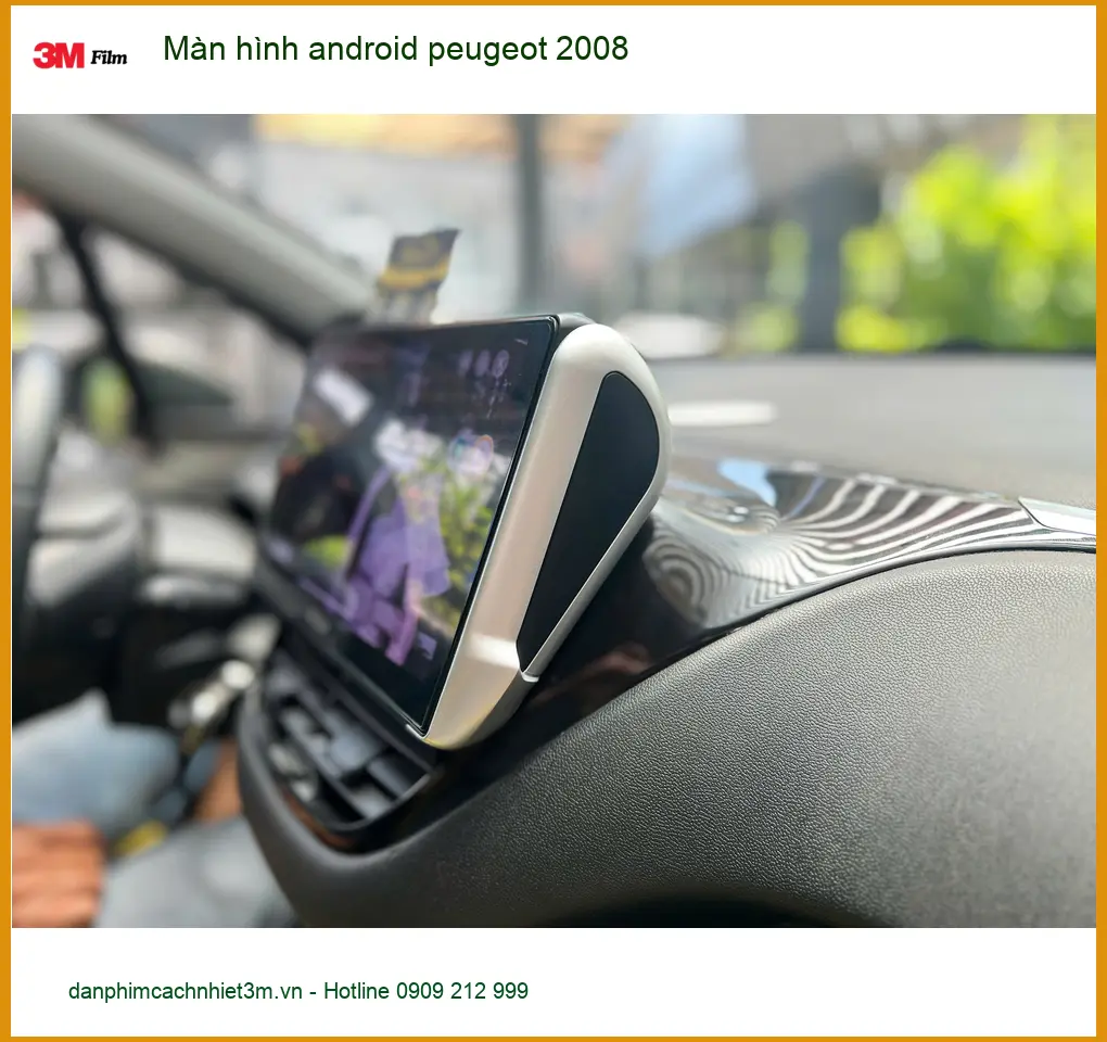 Anh Minh nâng cấp màn hình Android Peugeot 2008 Quận 3 dùng để giải trí. ảnh thực tế 2