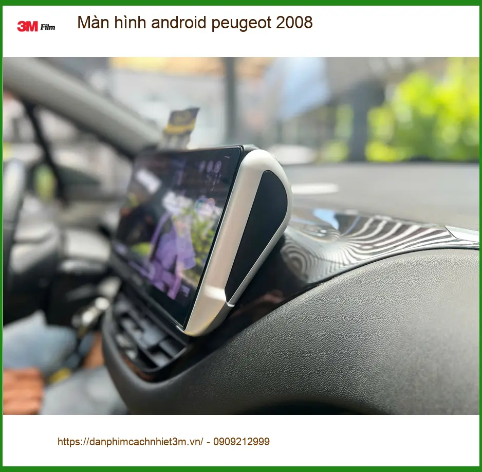 Chú Vĩnh lắp màn hình Android cho Peugeot 2008 Quận 8 để nâng tầm giải trí ảnh thực tế 2
