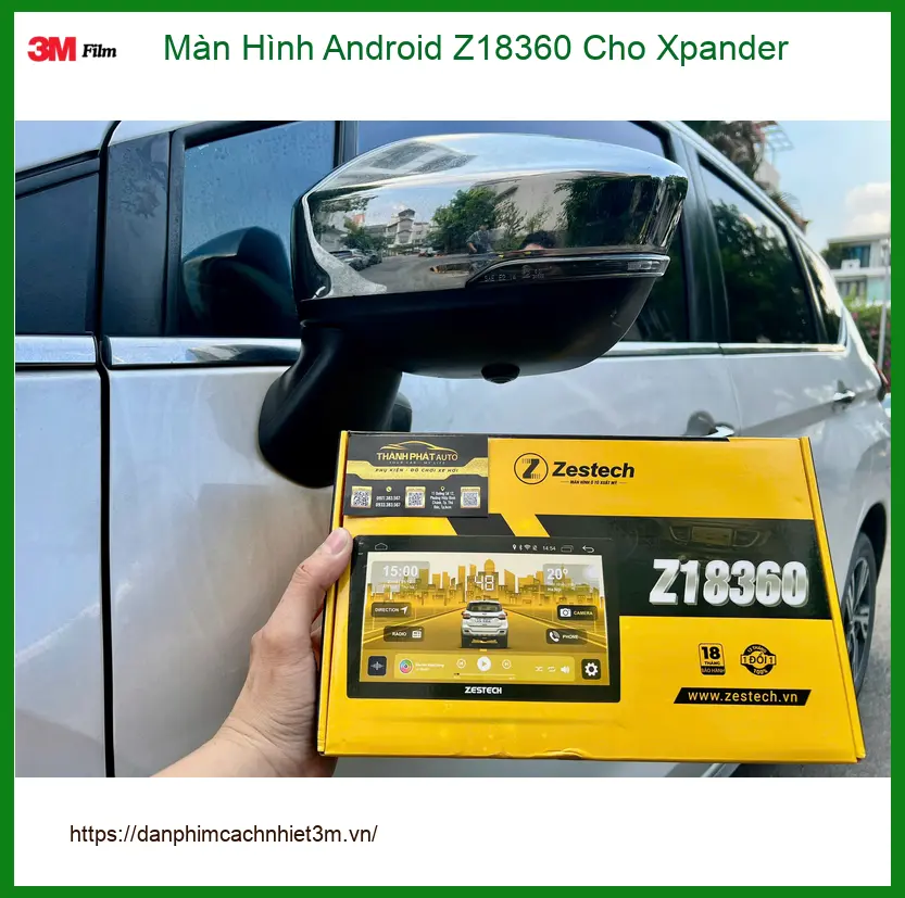 Chú Mạnh lắp Màn Hình Android Z18360 Cho Xpander tại Quận Thủ Đức ảnh thực tế 2