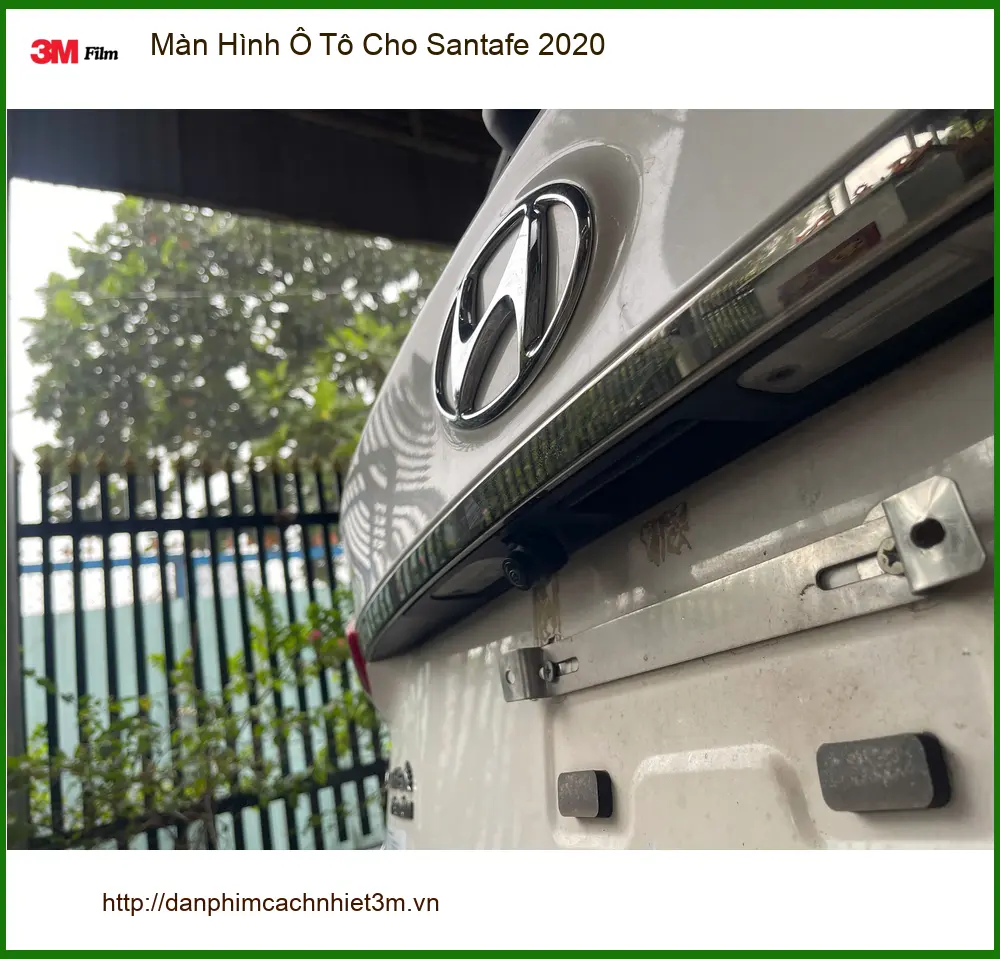 Anh Khải nâng cấp Màn Hình Ô Tô Santafe 2020 Quận 12 vì màn zin ít tính năng ảnh thực tế 4