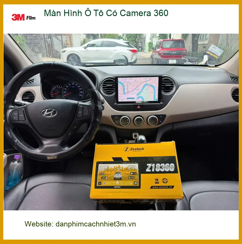 Anh Duy lắp Màn Hình Ô Tô Có Camera 360 cho Kia K3 ở Thủ Đức