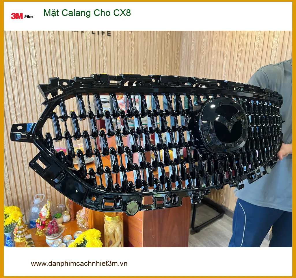 Chị Thảo độ Mặt Calang CX8 tại Thủ Đức để xe trông khỏe khoắn hơn ảnh thực tế 2