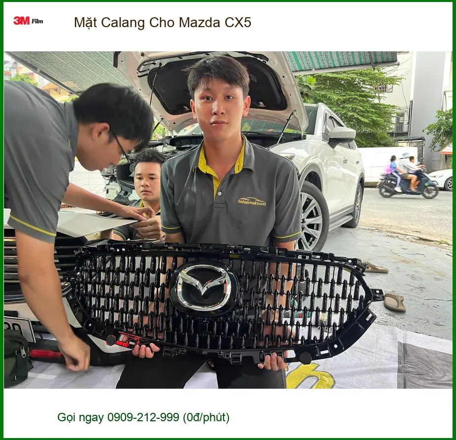 Anh Quốc Bảo lắp Mặt Calang Cho Mazda CX5 tại Quận Thủ Đức