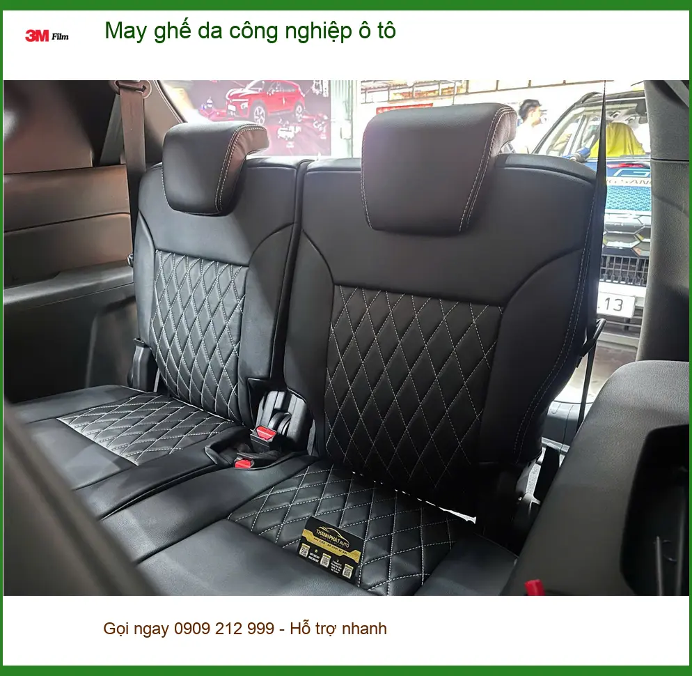 Anh Minh bọc ghế da công nghiệp Hyundai Elantra tại Gò Vấp để nội thất sang trọng hơn