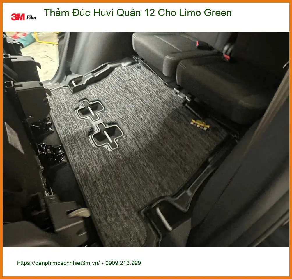Chị Lan Anh thay thảm đúc Huvi Quận 12 cho Limo Green vì thảm cũ khó vệ sinh