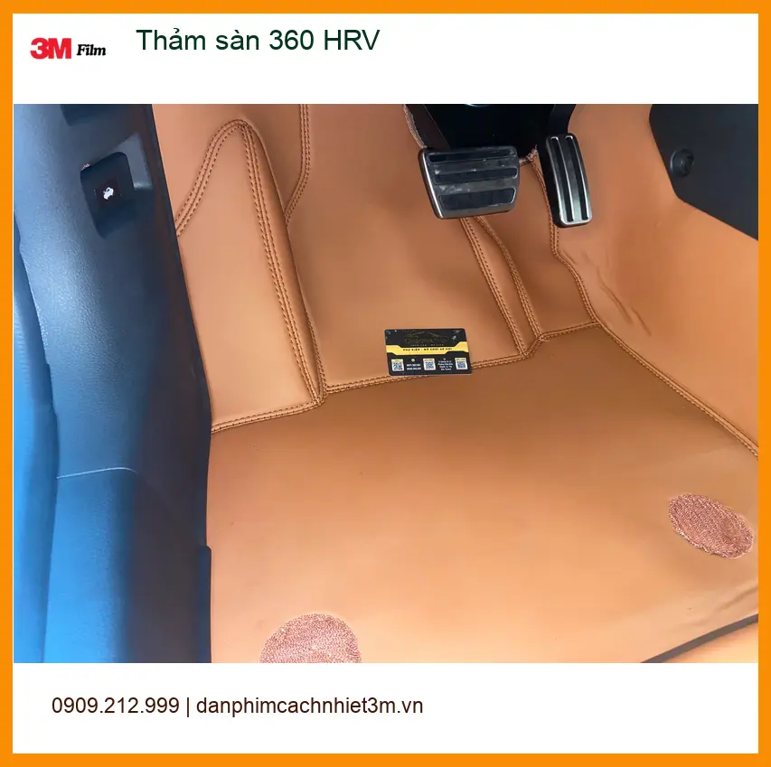 Anh Trọng lắp thảm sàn 360 HRV tại Quận 1 để nội thất xe luôn sạch sẽ ảnh thực tế 2
